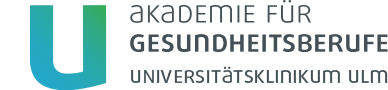 Logo von Universitätsklinikum Ulm - Akademie für Gesundheitsberufe - zur Startseite